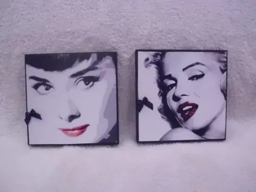 Dupla de Quadros :divas do Cinema