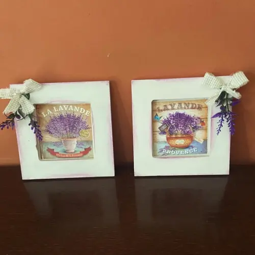 Dupla de Quadros Lavabo