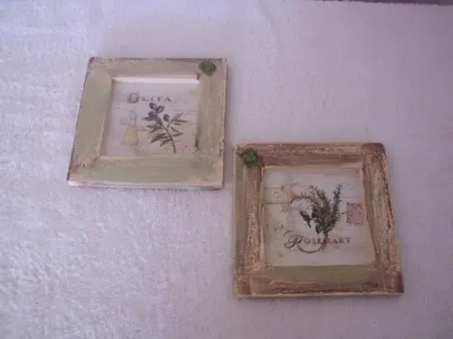 Dupla de Quadros para Cozinha