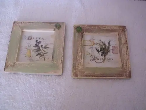 Dupla de Quadros para Cozinha