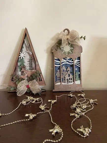 Enfeites de Natal Rústicos