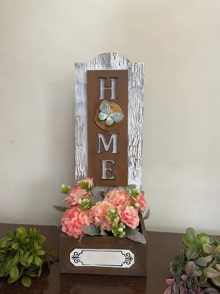 Floreira de Madeira Home