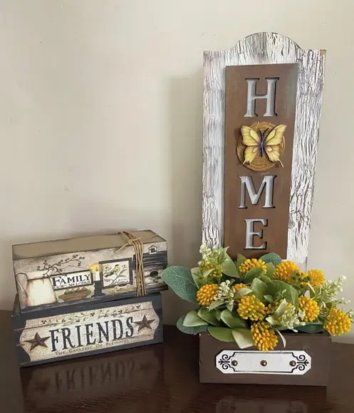 Floreira de Madeira Home