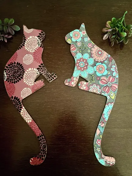 Gatos Decorativos de Porta