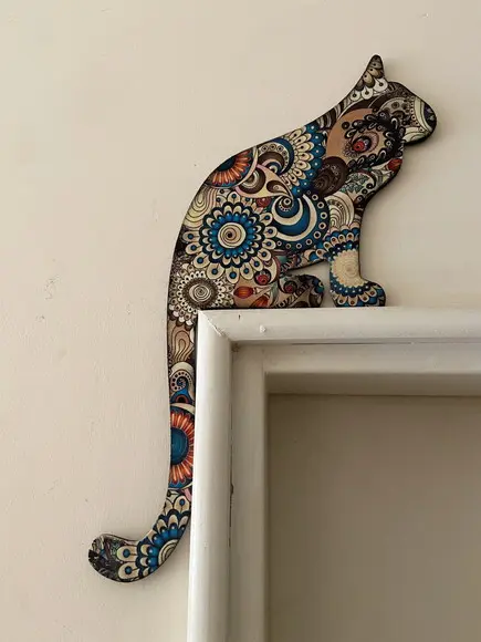 Gatos Decorativos de Porta