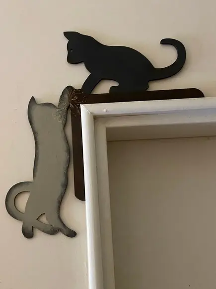 Gatos Enfeites de Porta