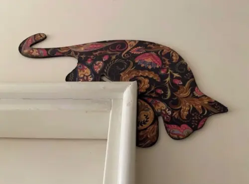 Gatos Enfeite de Portas