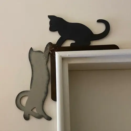 Gatos Enfeites de Porta