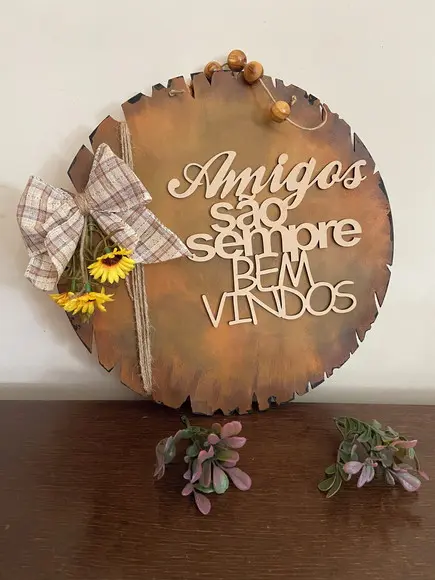 Guirlanda de Porta Bem Vindos
