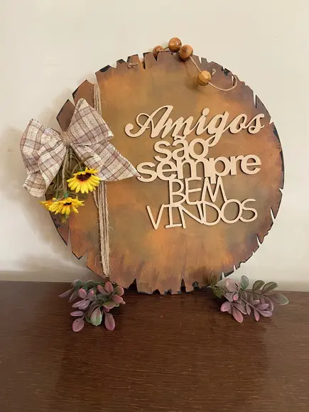 Guirlanda de Porta Bem Vindos
