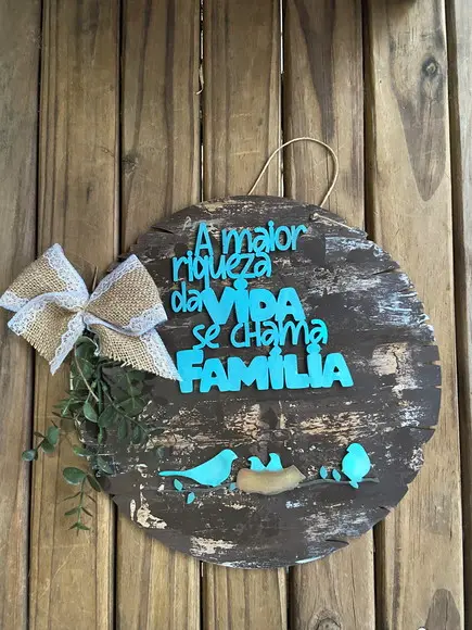 Guirlanda de Porta Família