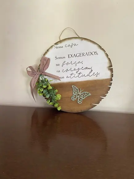 Guirlanda de Porta Família