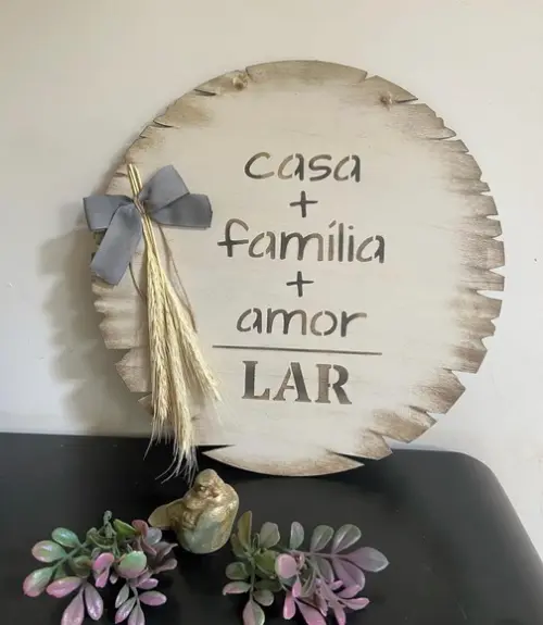 Guirlanda Decorativa Lar