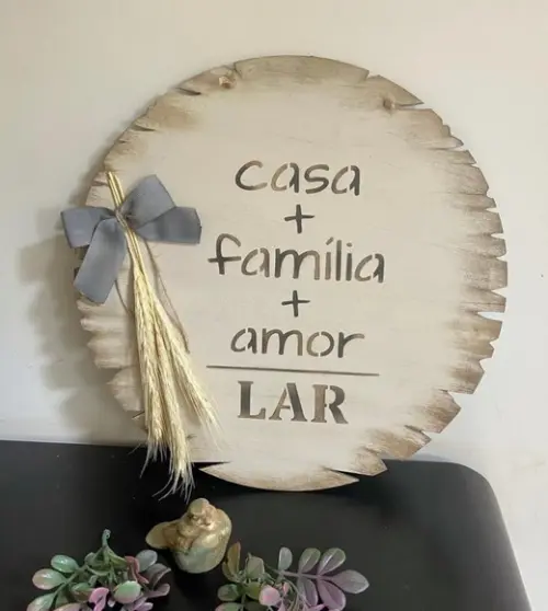 Guirlanda Decorativa Lar