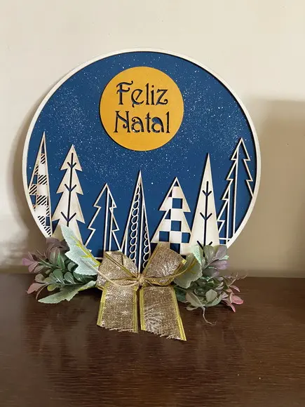 Guirlanda de Porta de Natal 06