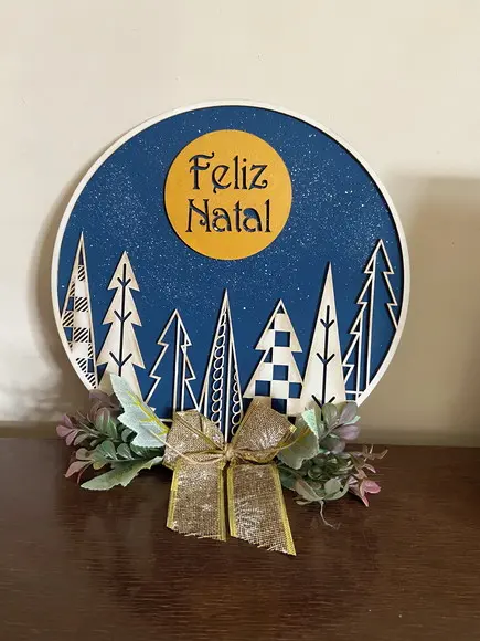 Guirlanda de Porta de Natal 06