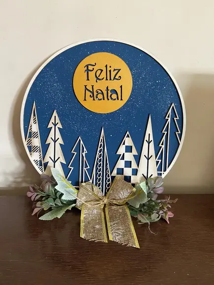 Guirlanda de Porta de Natal 06
