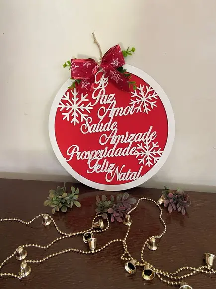 Guirlanda Natal Palavras