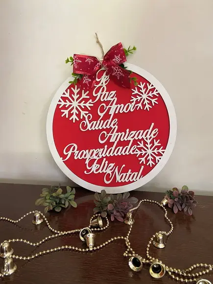 Guirlanda Natal Palavras