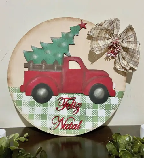 Guirlanda Natal Vintage