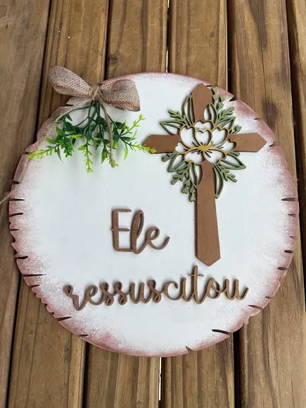 Guirlanda Páscoa Cristã