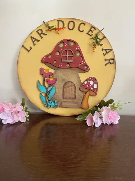 Guirlanda Porta Lar Doce Lar