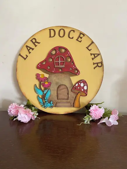 Guirlanda Porta Lar Doce Lar