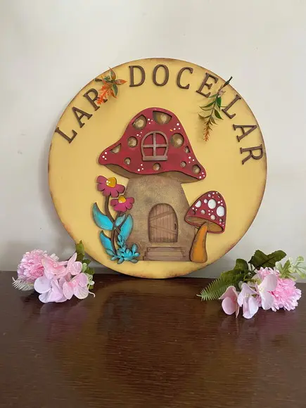 Guirlanda Porta Lar Doce Lar
