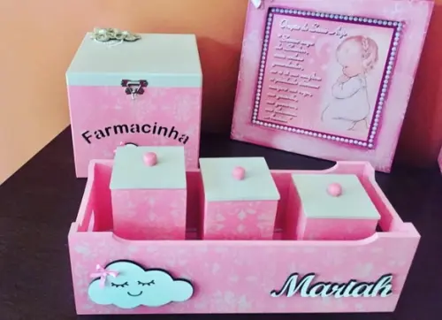 Kit Higiene Nuvem Menina