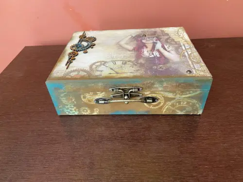Maleta Steampunk Decorativa