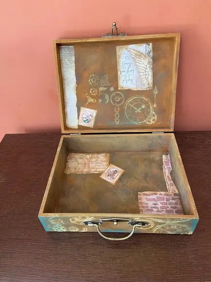 Maleta Steampunk Decorativa
