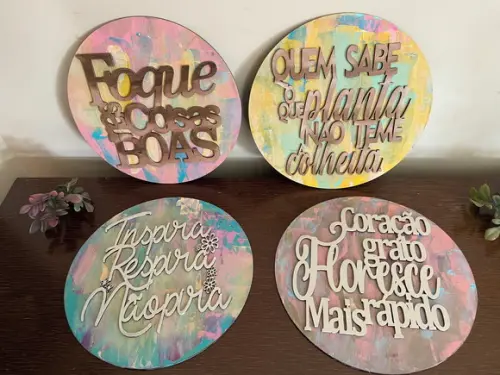 Mandalas com Frases