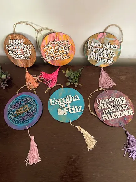 Mandalas com Frases Motivacionais