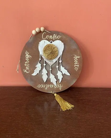Penca Corações Entrego , Confio, Aceito e Agradeço