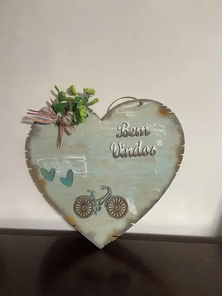 Placa de Porta Bem Vindos