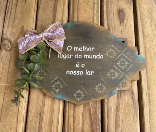Placa de Porta de Entrada