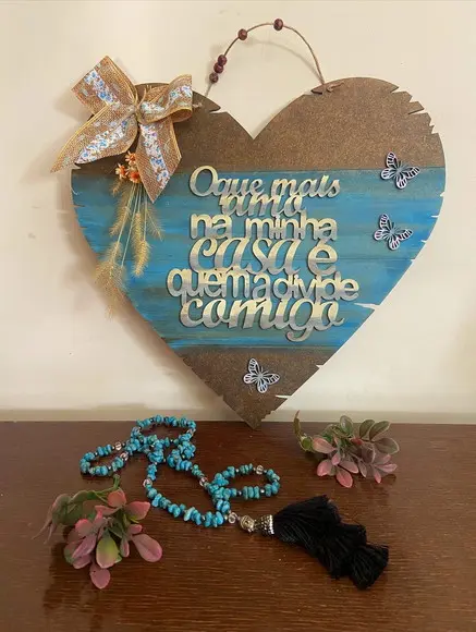 Placa de Porta de Entrada Bem Vindos