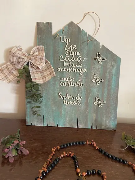 Placa de Porta Lar / Família