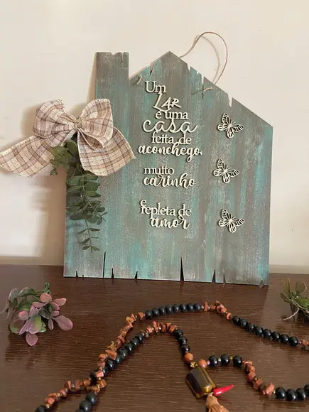 Placa de Porta Lar / Família