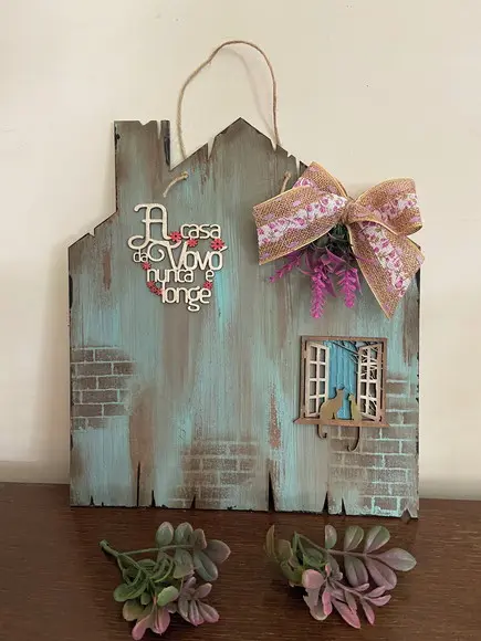 Placa Decorativa Casa da Vovó