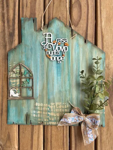 Placa Decorativa Casa da Vovó