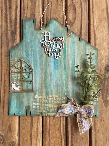 Placa Decorativa Casa da Vovó
