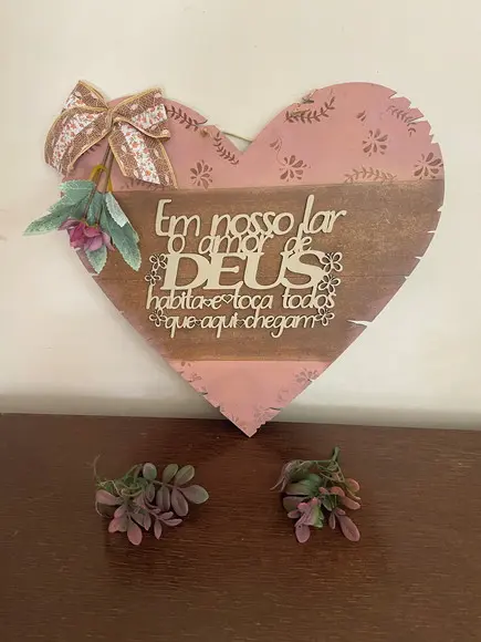Placa Decorativa de Porta