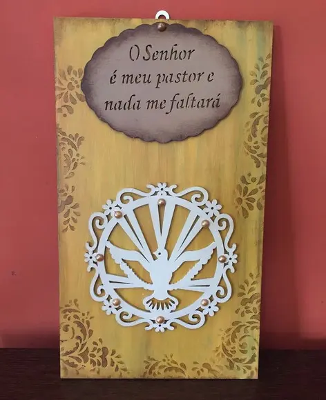 Placa Decorativa Espírito Santo