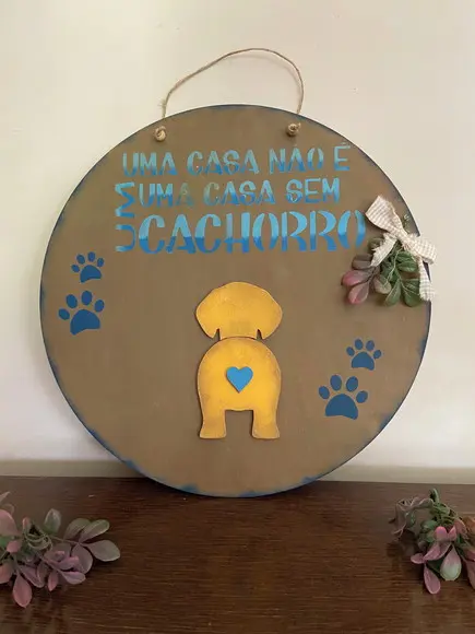 Placa Decorativa Pet / Cachorro