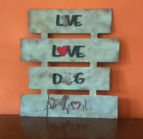 Placa Decorativa Pet / Cachorro