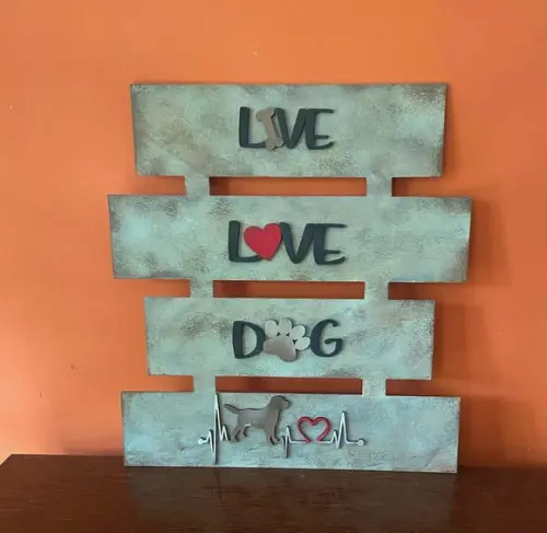 Placa Decorativa Pet / Cachorro