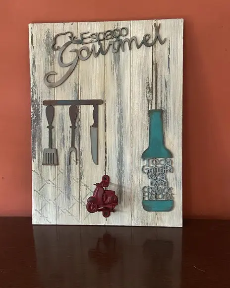 Placa Espaço Gourmet