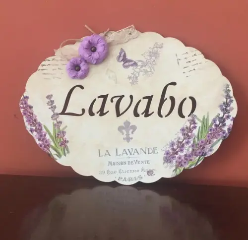 Placa Lavabo