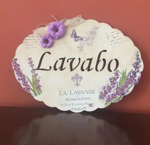 Placa Lavabo